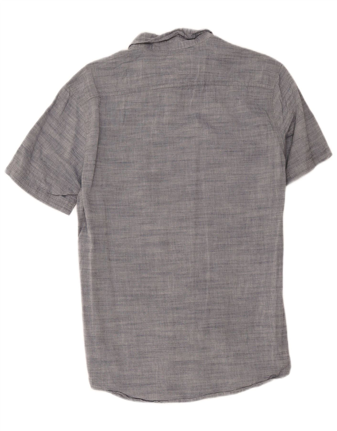 Camicia a maniche corte da uomo Levi's in cotone screziato grigio medio