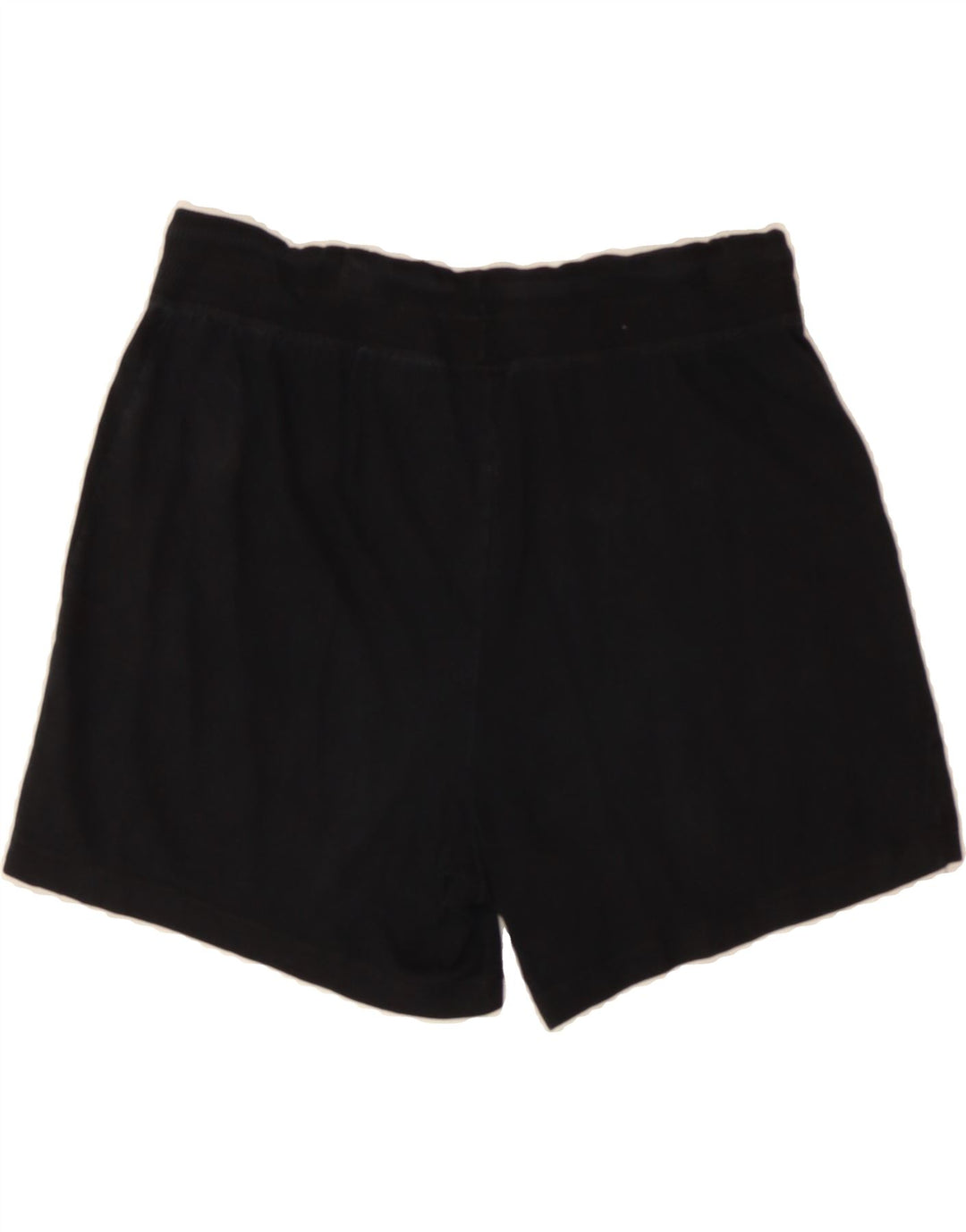 CHAMPION Womens Sport Shorts UK 14 Medium Black Cotton Vintage Champion and Second-Hand Champion from Messina Hembry 
