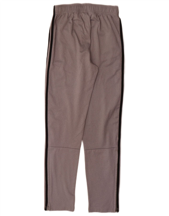 Pantaloni della tuta da ragazzo Adidas 13-14 anni in poliestere grigio