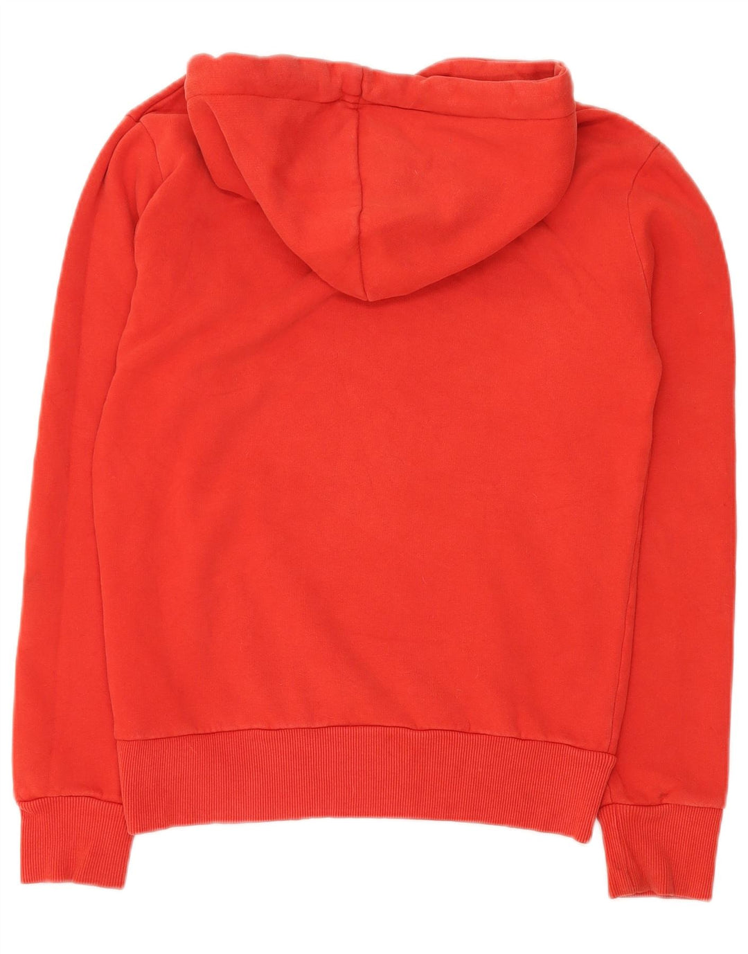 Felpa con cappuccio grafica da uomo SUPERDRY XS in cotone rosso