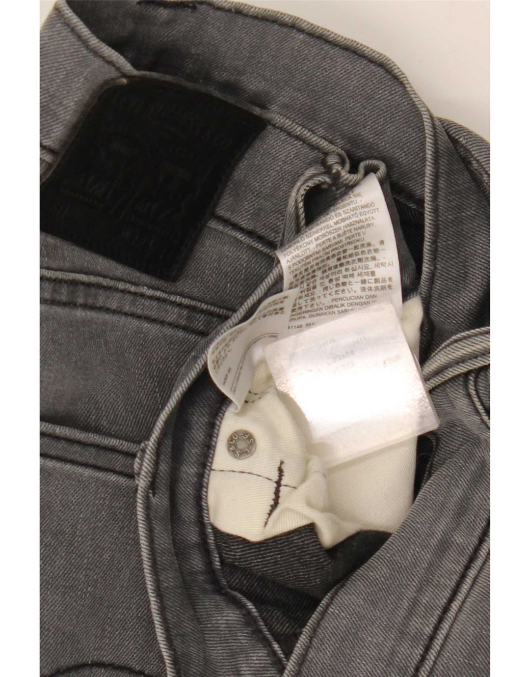 Levi's Jeans slim da uomo W32 L34 Cotone grigio