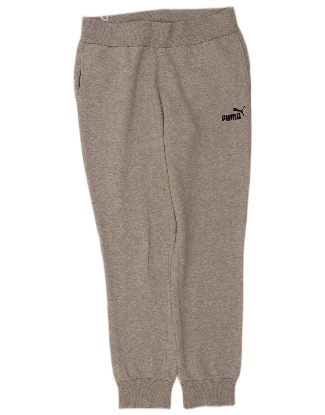 Pantaloni da tuta da donna Puma Joggers UK 12 Cotone grigio medio