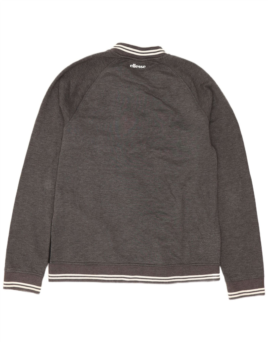 Giacca da tuta da uomo ELLESSE XL in cotone color block grigio
