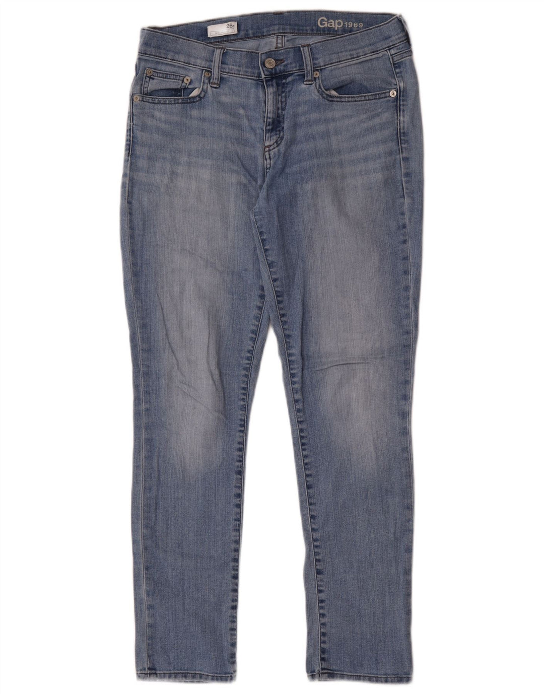 Jeans Gap Girlfriend Slim da donna W26 L29 cotone blu