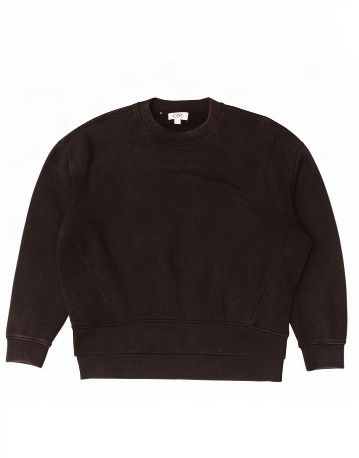 Felpa Cos da uomo vestibilità ampia maglione XS nero