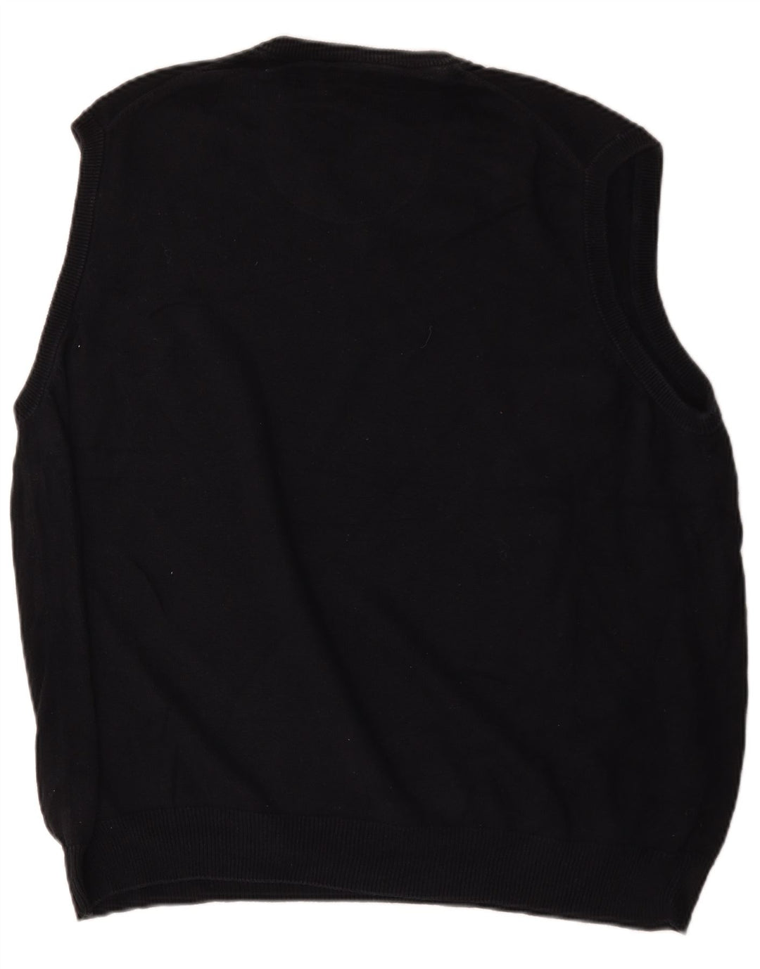 Canotta da uomo Marks & Spencer blu Harbour Vest 2XL cotone blu navy
