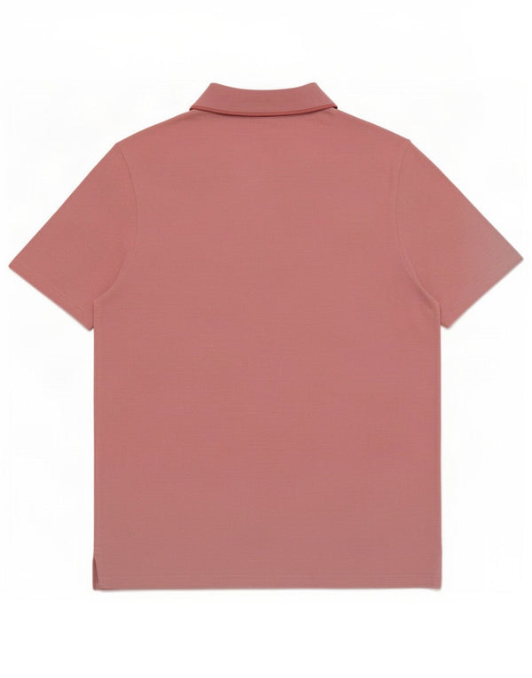 Polo da uomo Reiss piccola in cotone rosa