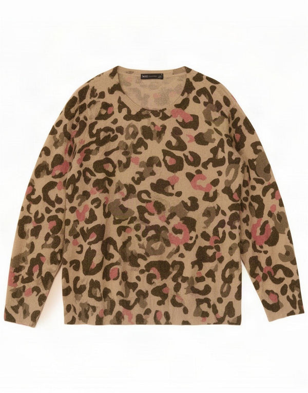 Marks & Spencer maglione da donna con scollo a barca UK 22 3XL Beige
