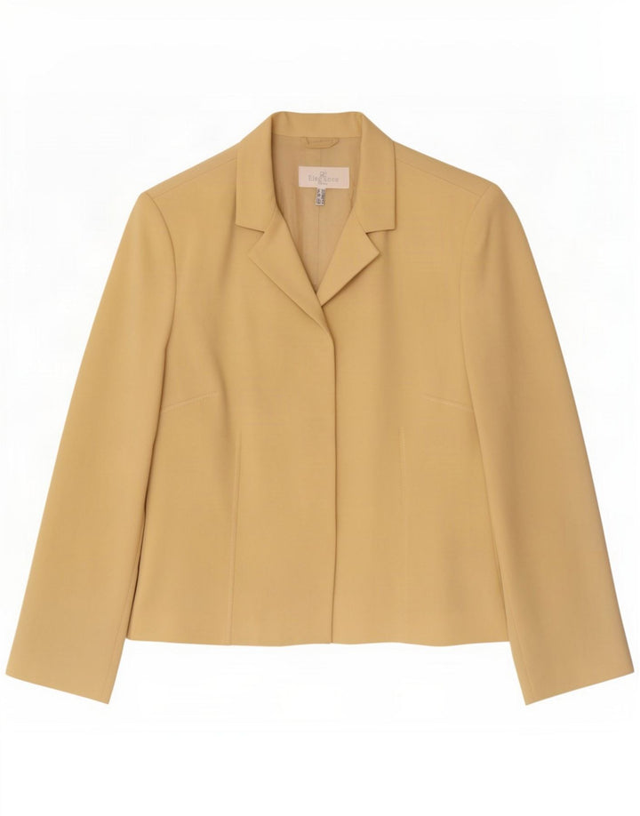 Giacca blazer da donna Elegance UK 16 Large Beige