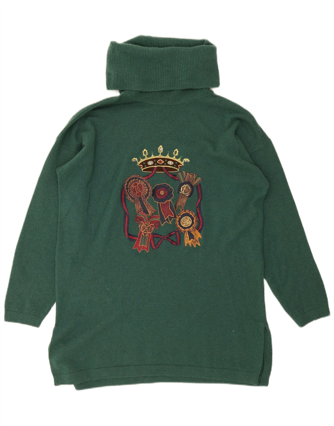 Abito maglione grafico oversize da donna Les Copains IT 40 piccolo verde