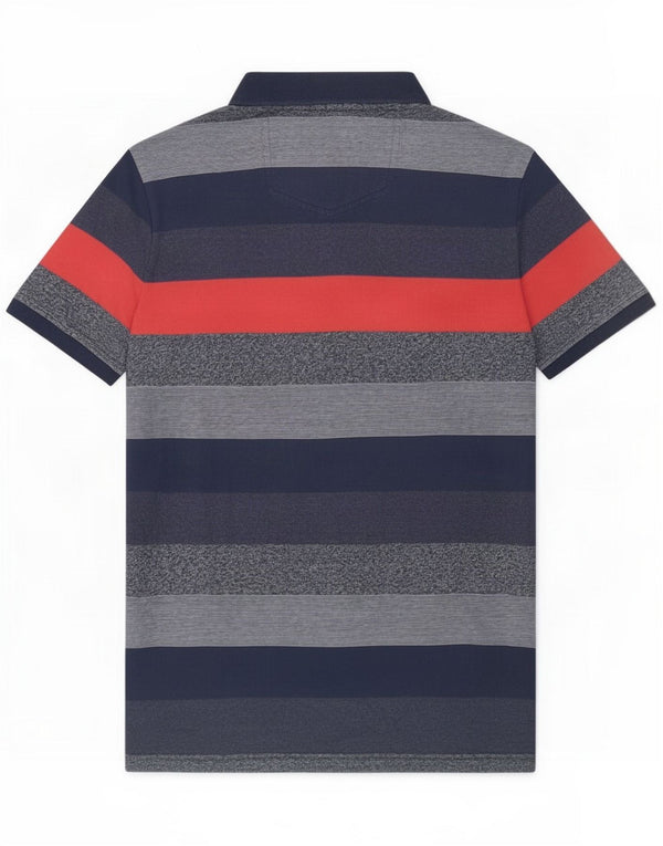Polo da uomo Fat Face XL a righe blu