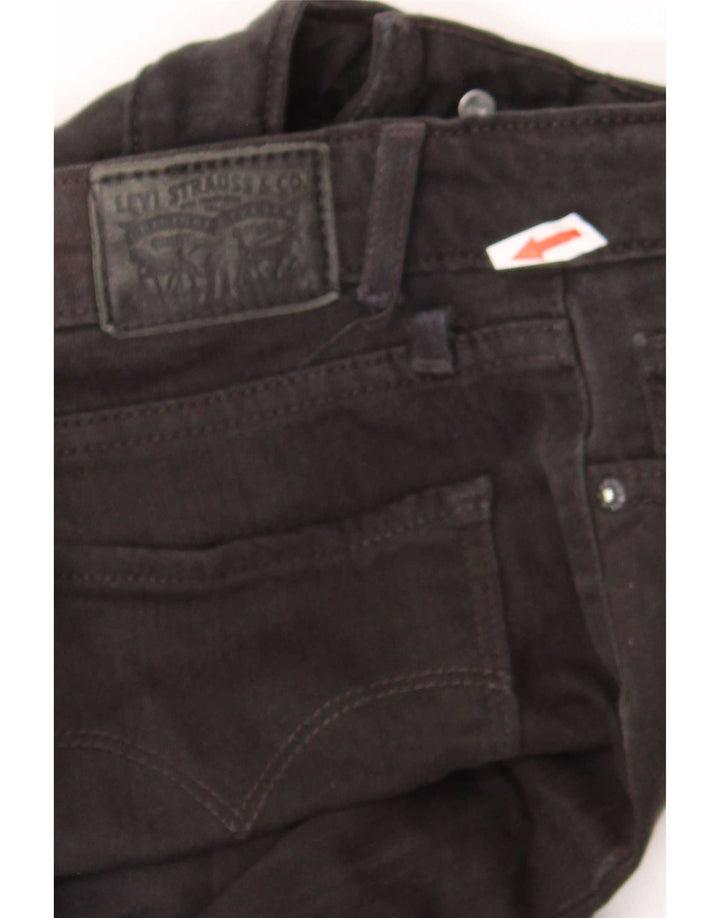 Jeans Levi's 712 Slim da donna W26 L30 cotone nero