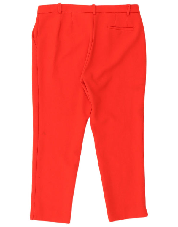 Pantaloni corti affusolati da donna Marks & Spencer UK 16 Large W34 L26 Rossi
