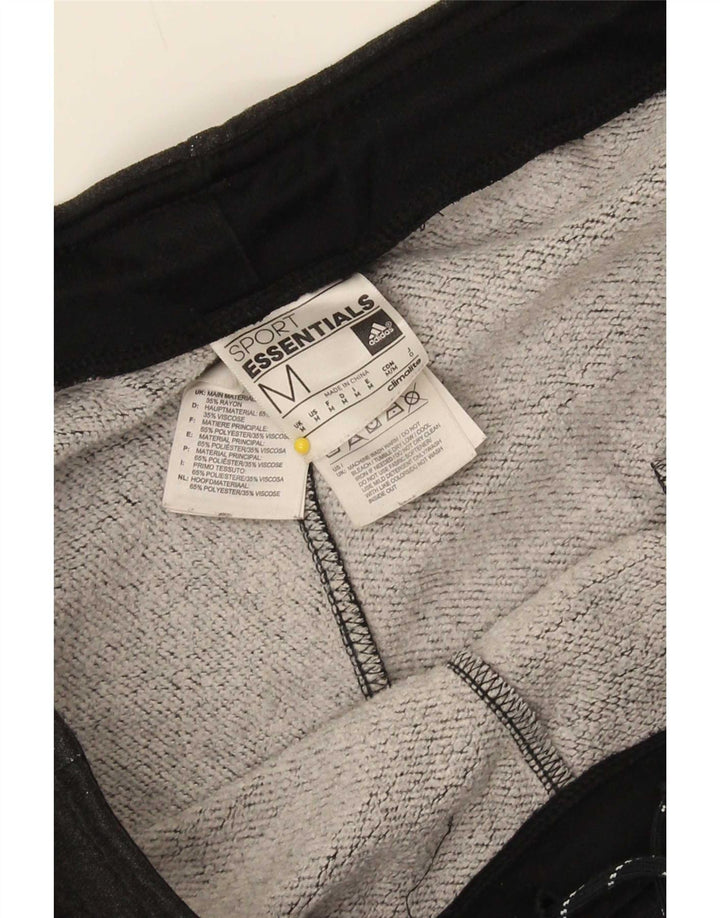 Pantaloni da tuta Adidas Climalite da uomo Joggers medio nero in viscosa