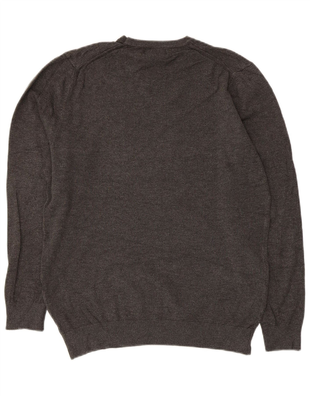 Maglione maglione girocollo da donna Zara UK 10 piccolo grigio