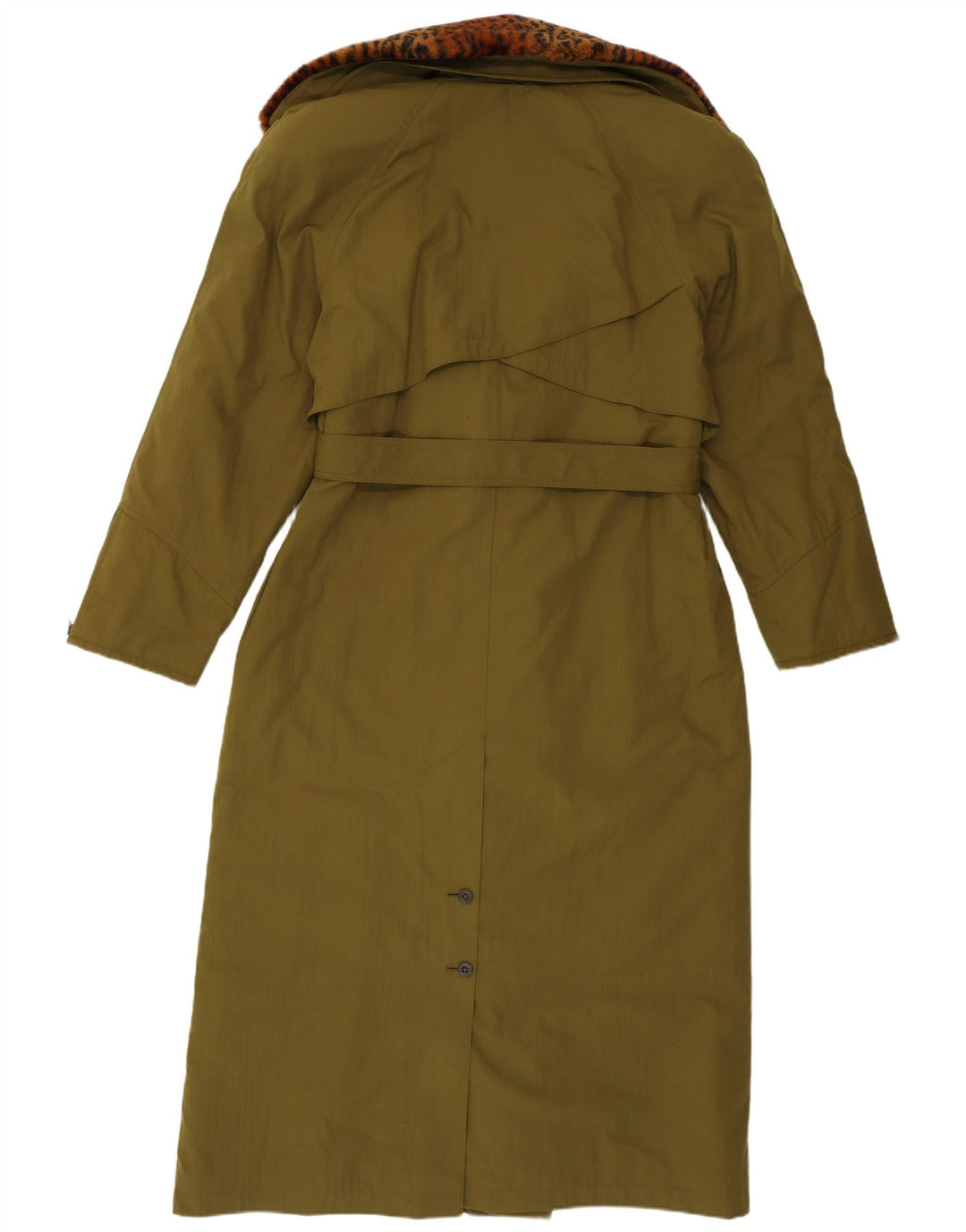 Cappotto doppiopetto da donna Eskimo UK 12 Classico in poliestere verde medio