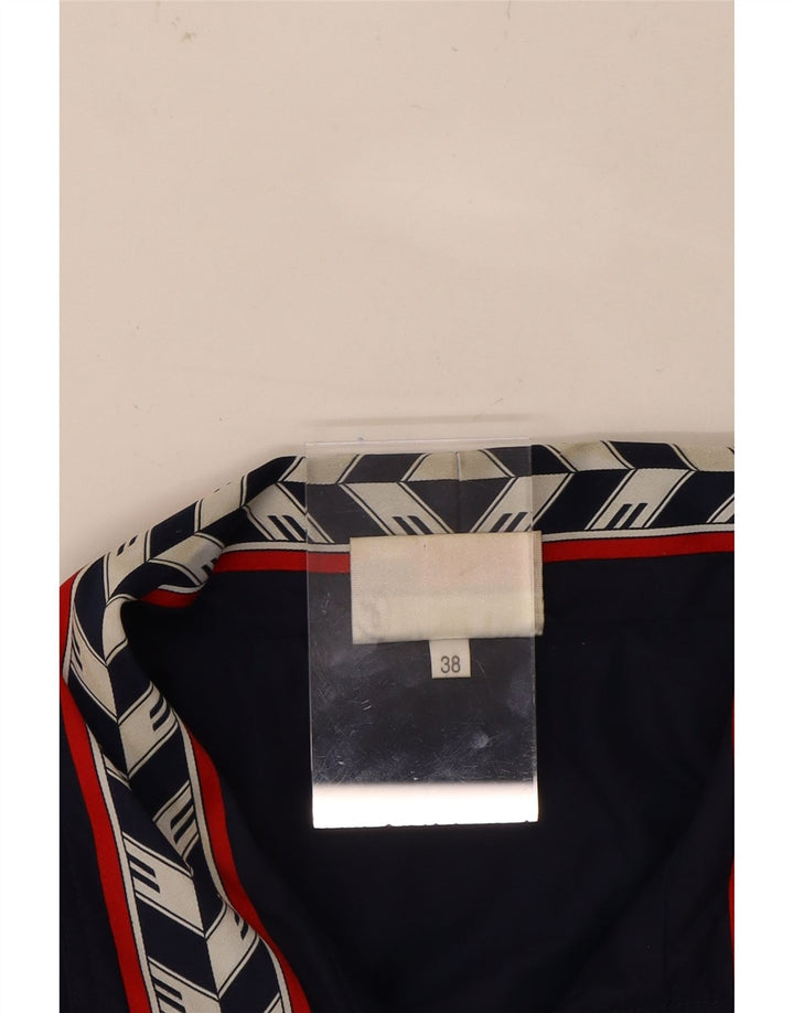 ERIMA Mens Tracksuit Top Jacket UK 38 Medium Red Colourblock Polyamide Vintage Erima and Second-Hand Erima from Messina Hembry 