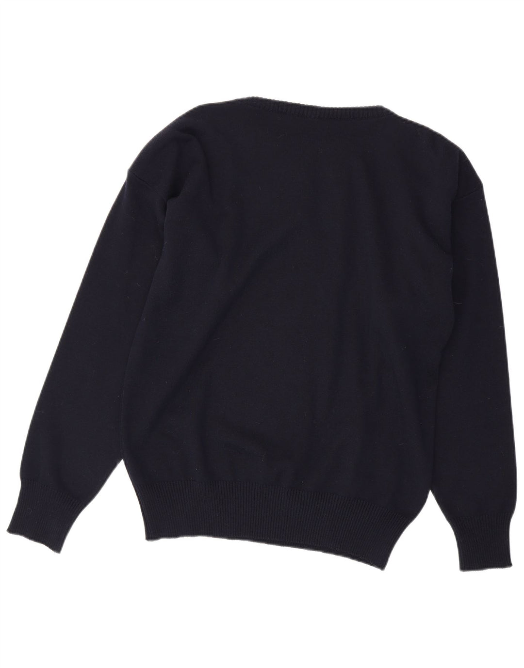 Paul & Shark Maglione da uomo con zip e collo in lana vergine blu navy medio