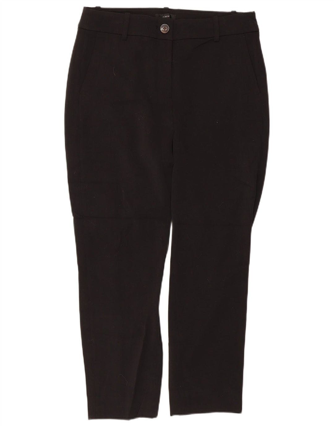 Pantaloni cropped da donna J. Crew US 8 Medium W32 L24 Poliestere nero