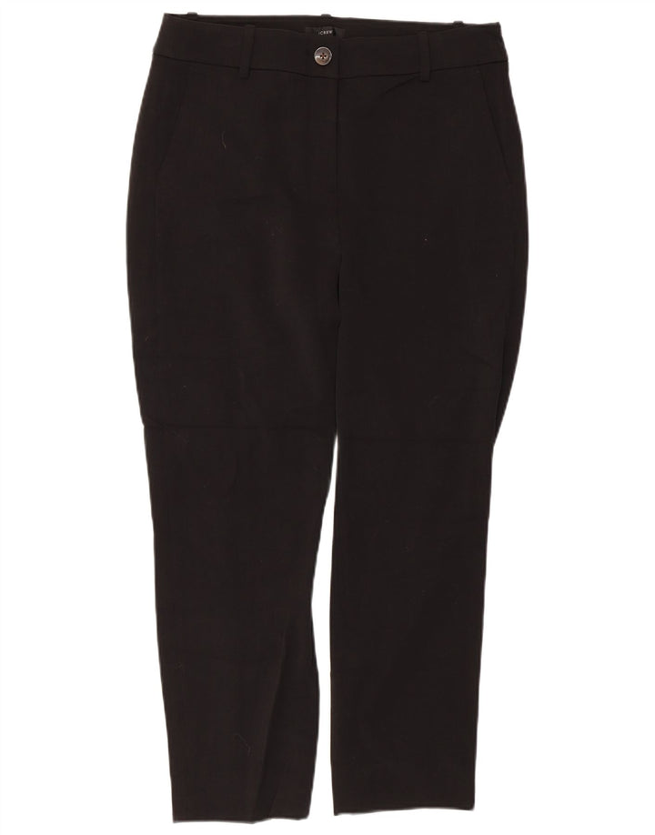 Pantaloni cropped da donna J. Crew US 8 Medium W32 L24 Poliestere nero