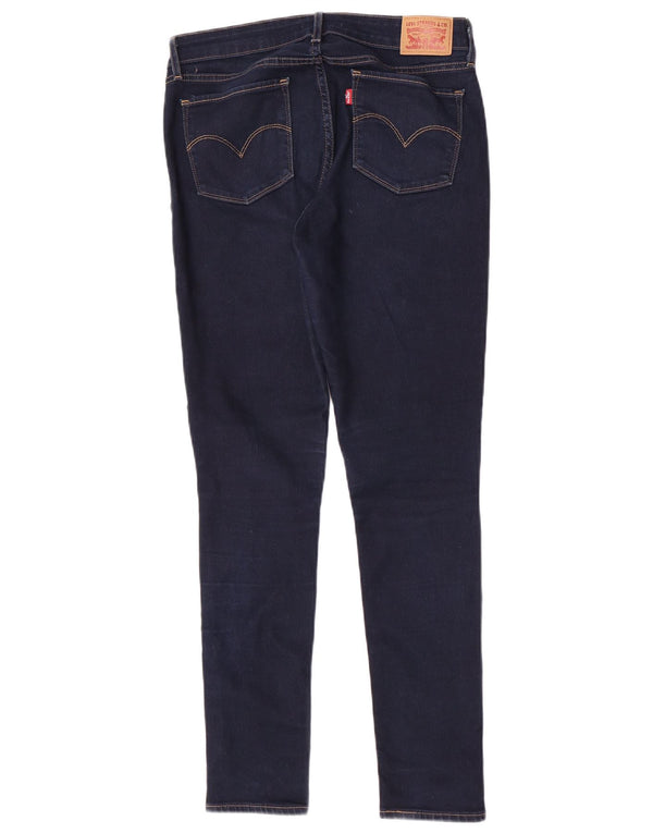 Jeans skinny Levi's 711 da donna W29 L30 cotone blu navy
