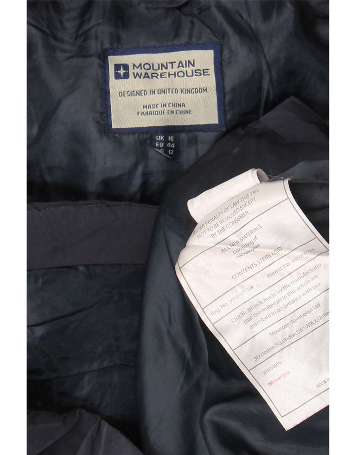 Gilet imbottito da donna Mountain Warehouse UK 16 Large in poliestere blu navy