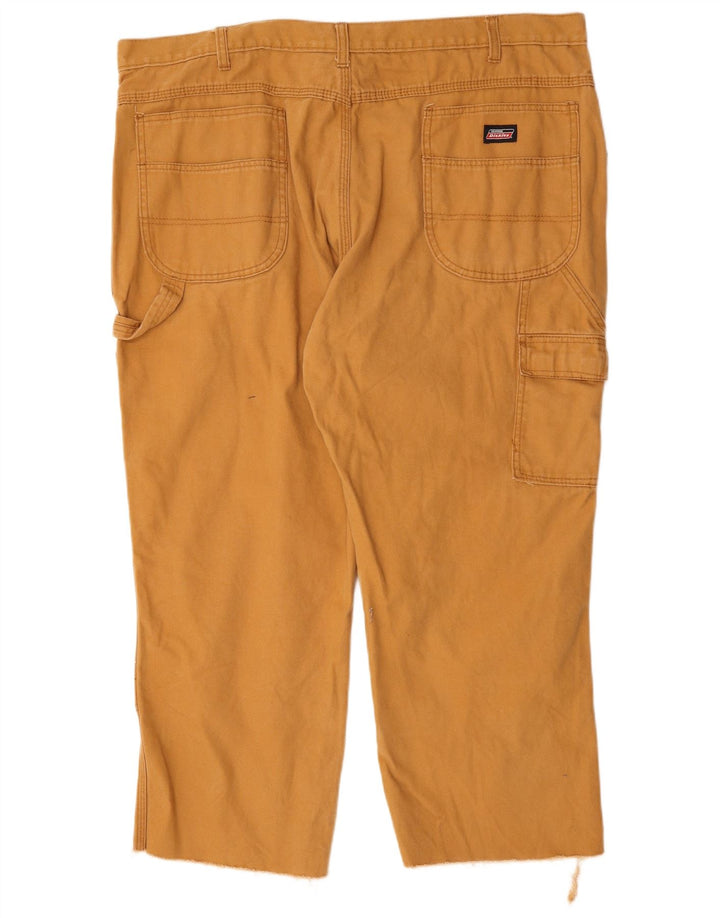 Pantaloni cargo dritti da uomo Dickies W44 L26 cotone beige