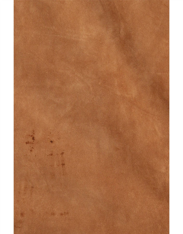 Giacca vintage da donna in pelle scamosciata IT 48 XL in pelle beige