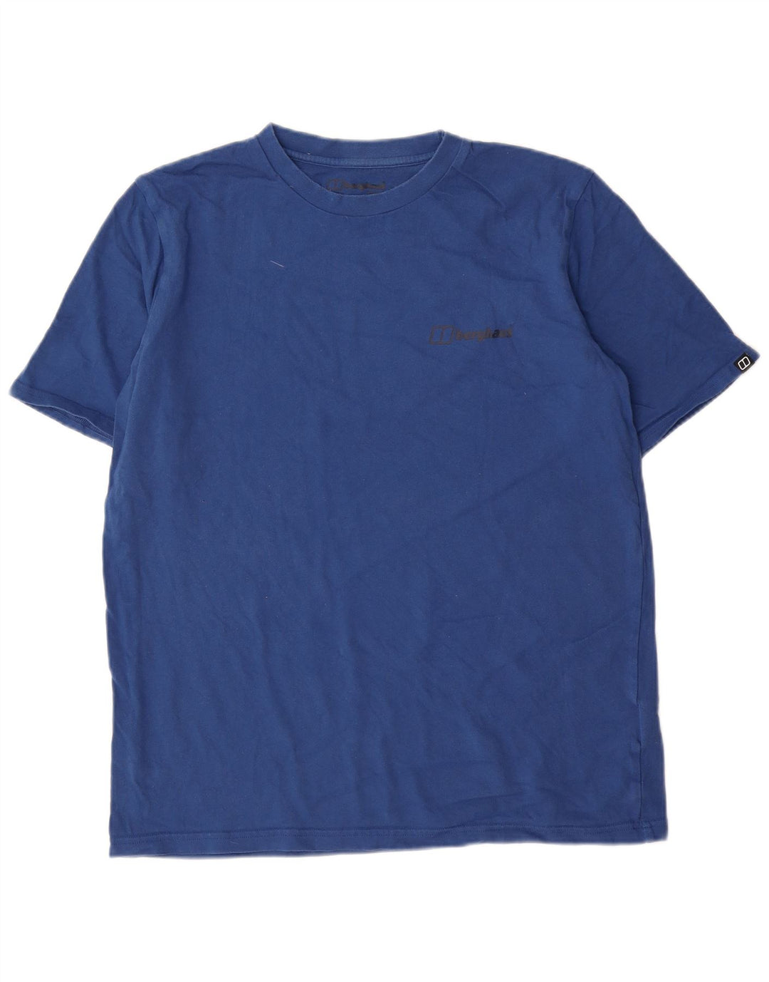 T-shirt da uomo Berghaus Top grande in cotone blu