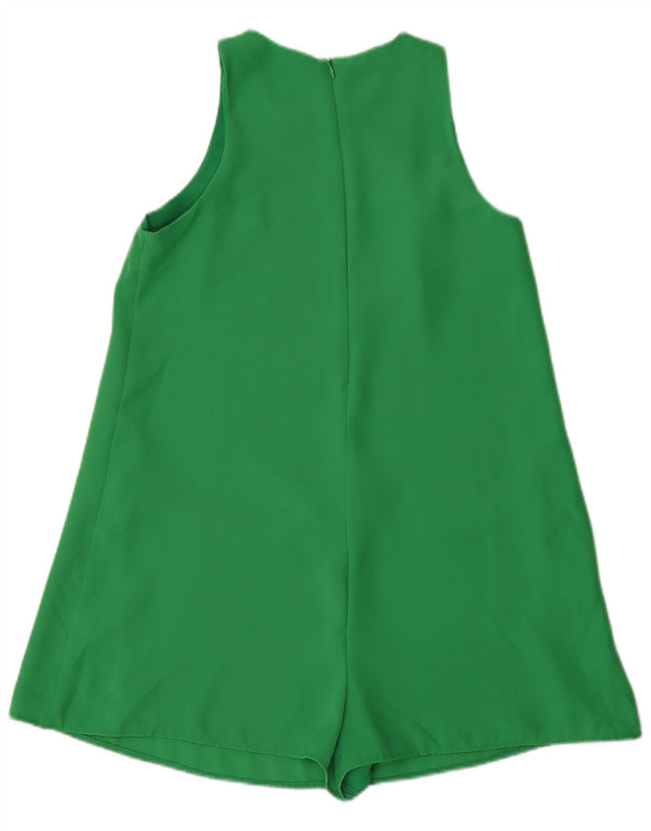 Tutina corta senza maniche da donna Zara UK 10 piccola verde poliestere