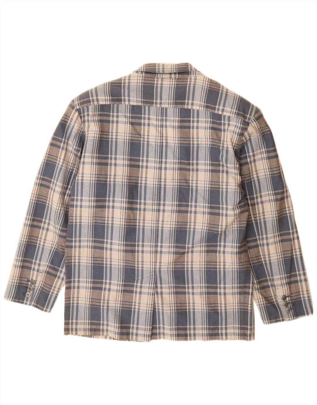 Giacca blazer da uomo a 2 bottoni Valentino UK 40 grande grigia