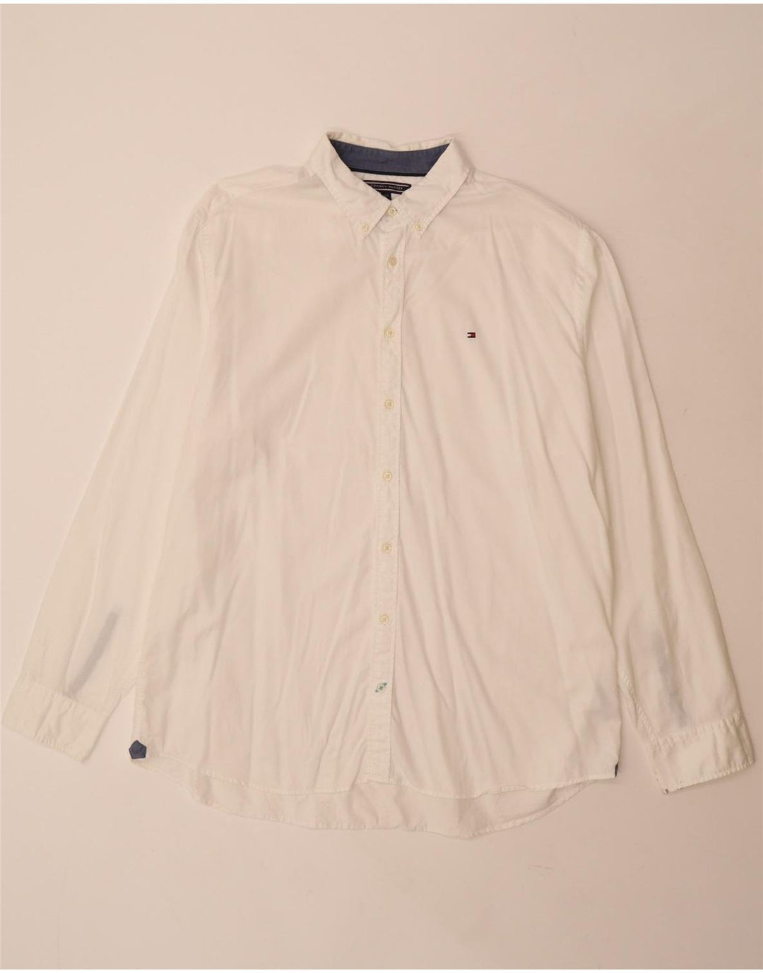Camicia da uomo Tommy Hilfiger New York Fit 2XL cotone bianco