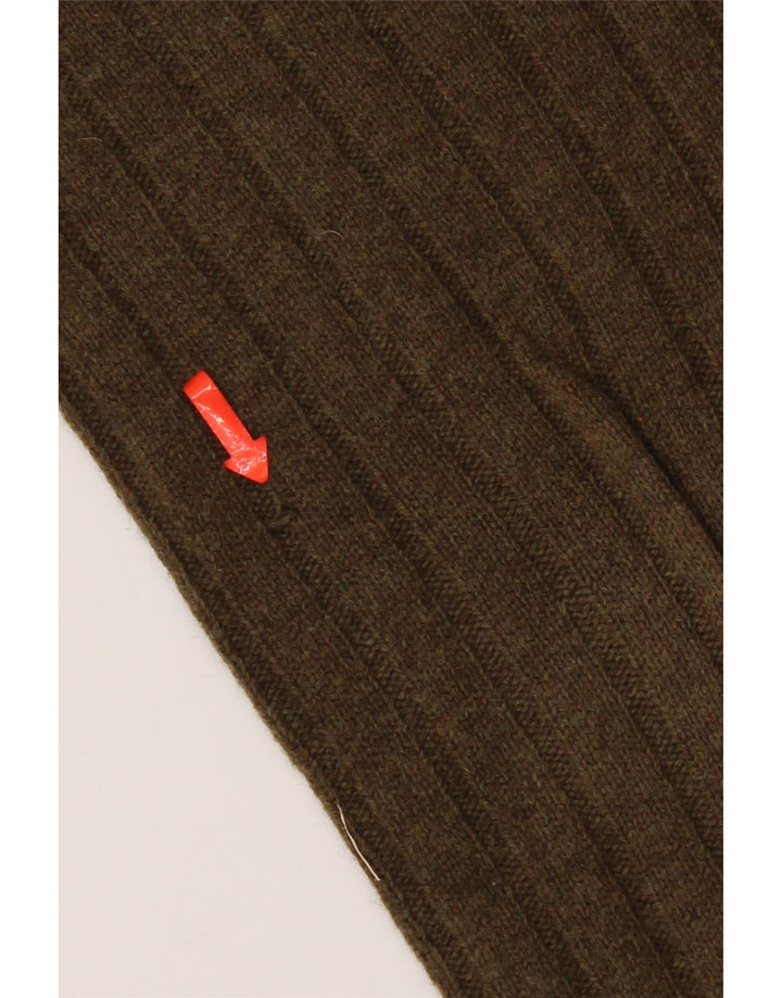 Maglione cardigan da uomo Kappa 2XL lana kaki