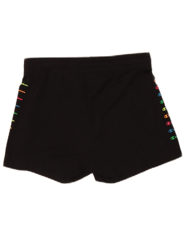 Pantaloncini sportivi grafici da donna Champion UK 12 medi neri