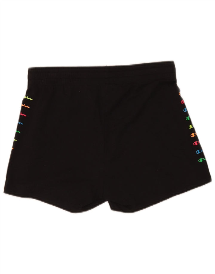 Pantaloncini sportivi grafici da donna Champion UK 12 medi neri