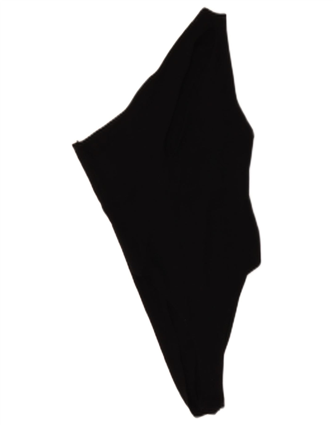 Body monospalla da donna Zara UK 12 cotone nero medio