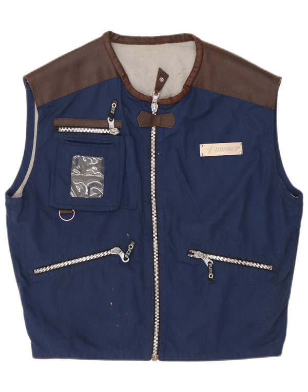 Gilet utility da uomo Dainese UK 40 Large Blu Colourblock