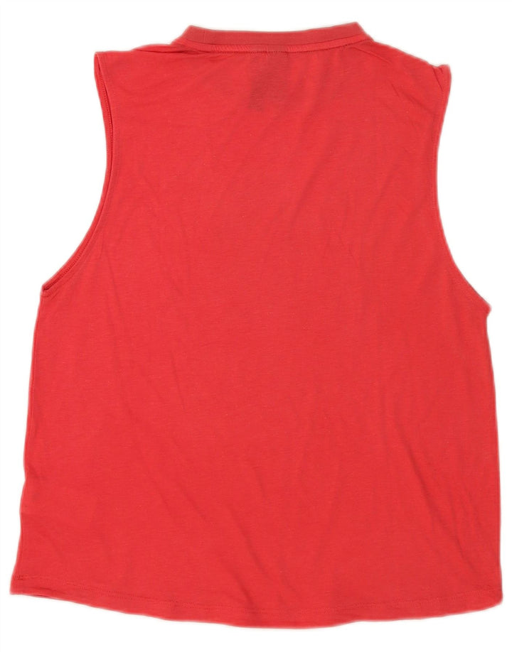 Canotta grafica da donna Adidas UK 8/10 piccola rossa in poliestere