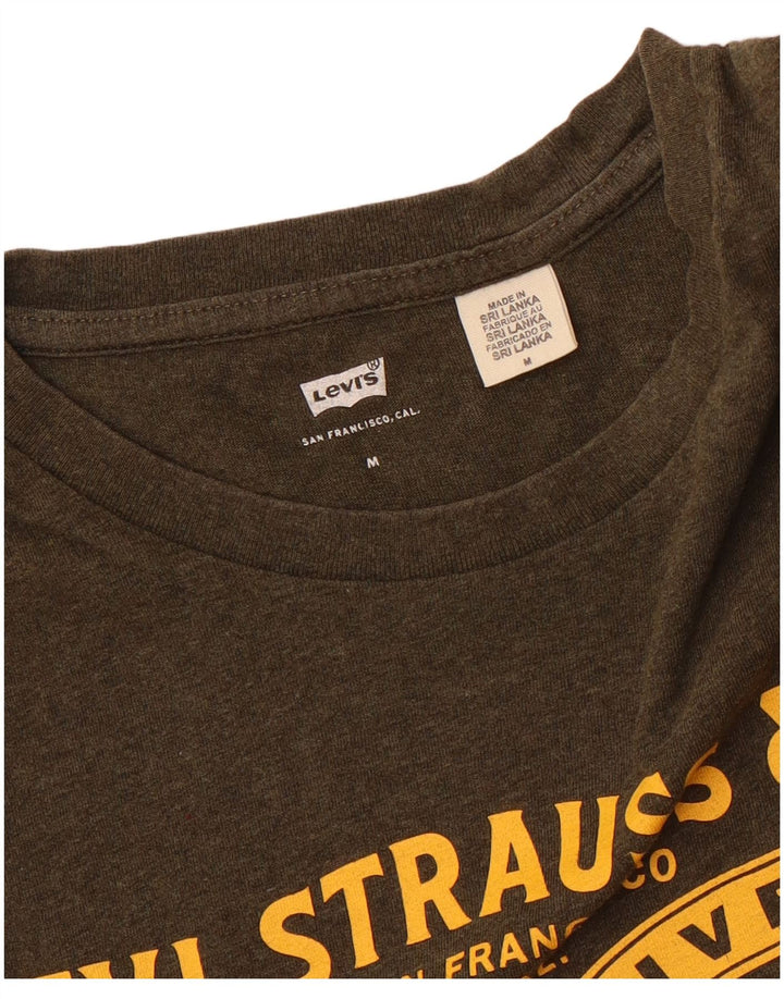 T-shirt grafica da uomo Levi's Top color kaki medio