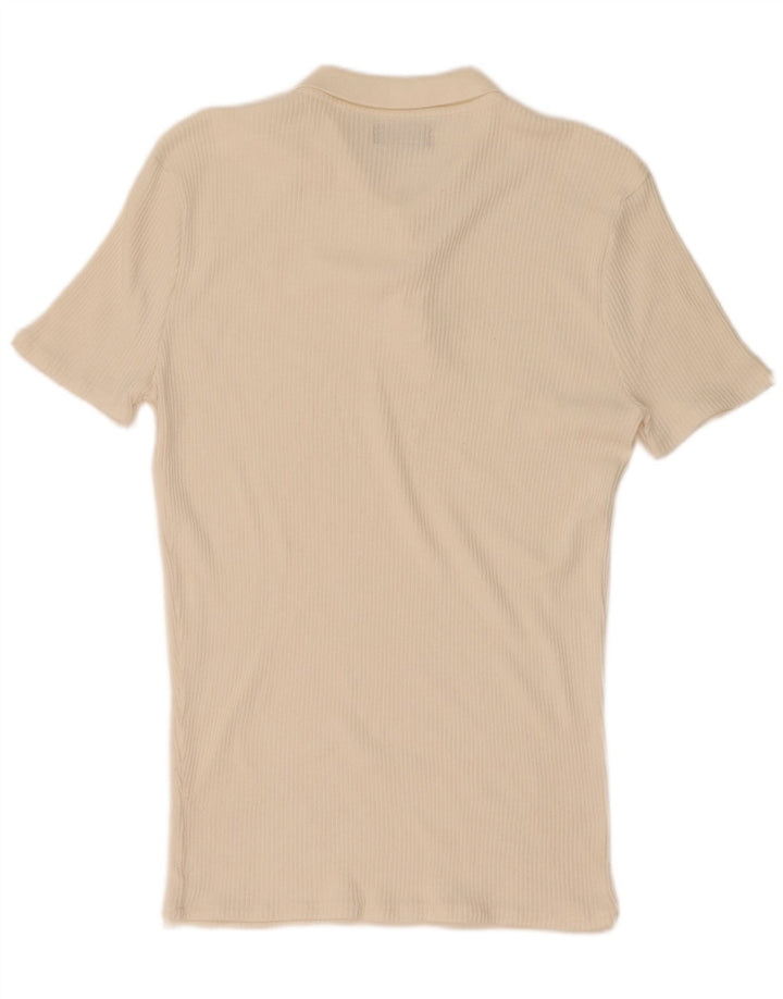 Polo Zara da uomo XL bianca
