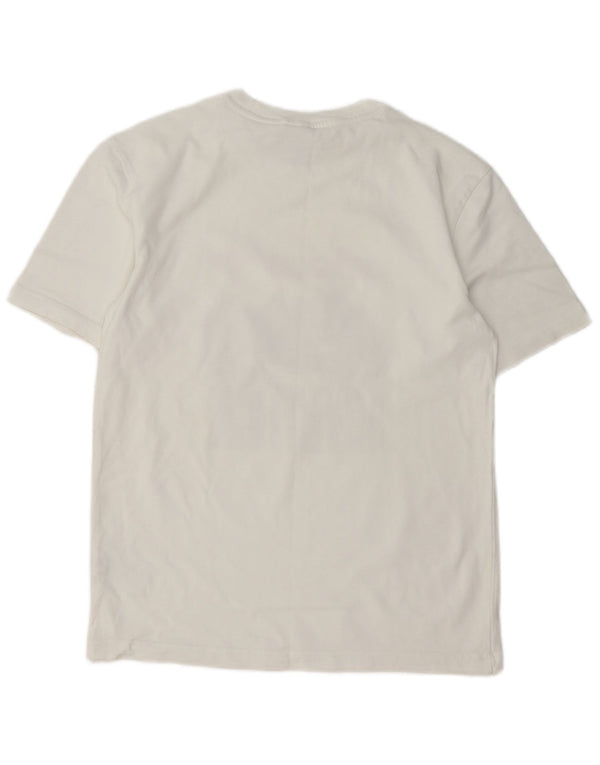 T-shirt grafica da uomo Adidas Top XS in cotone bianco