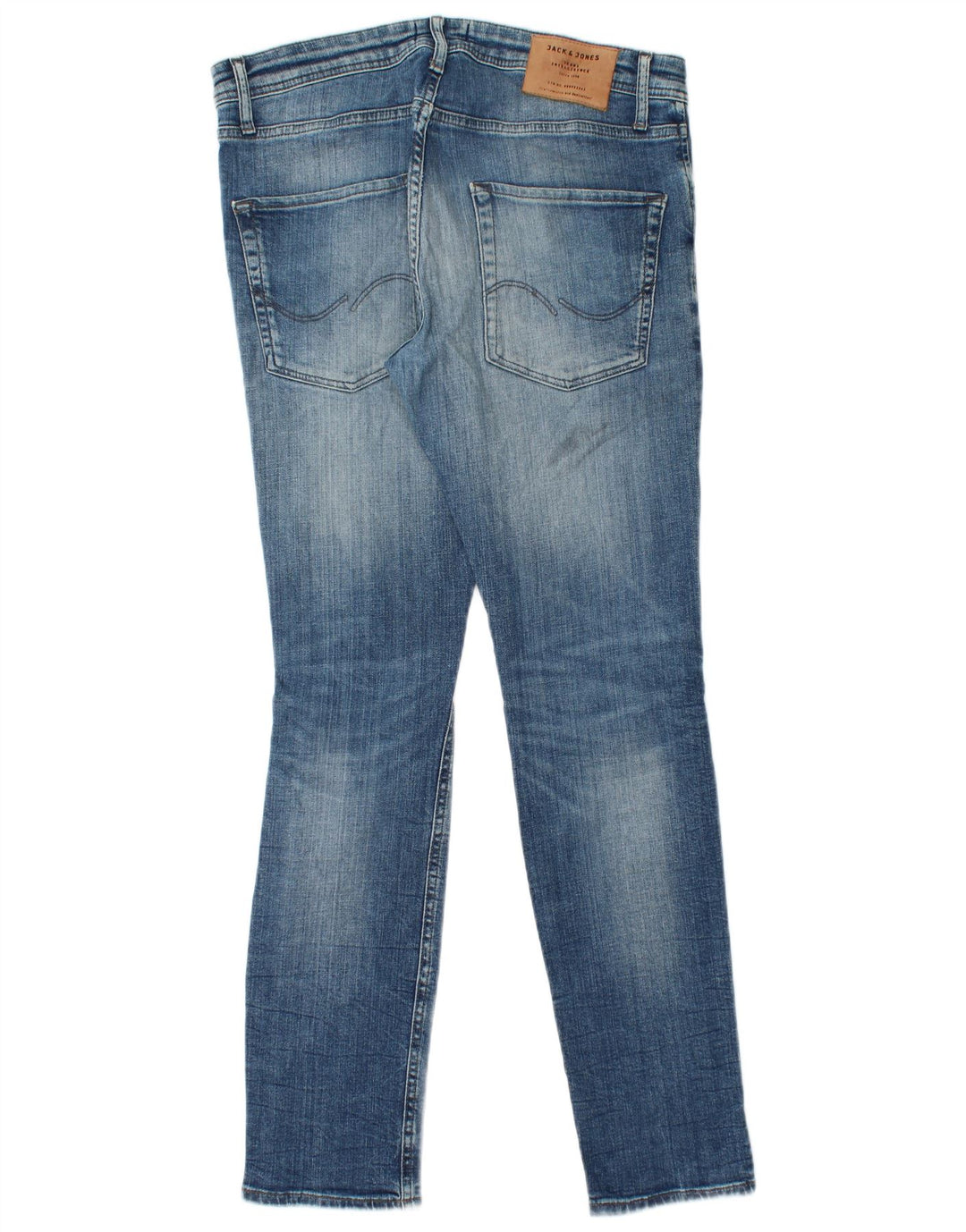 Jack & Jones Uomo GLENN Slim Jeans W33 L32 Blu