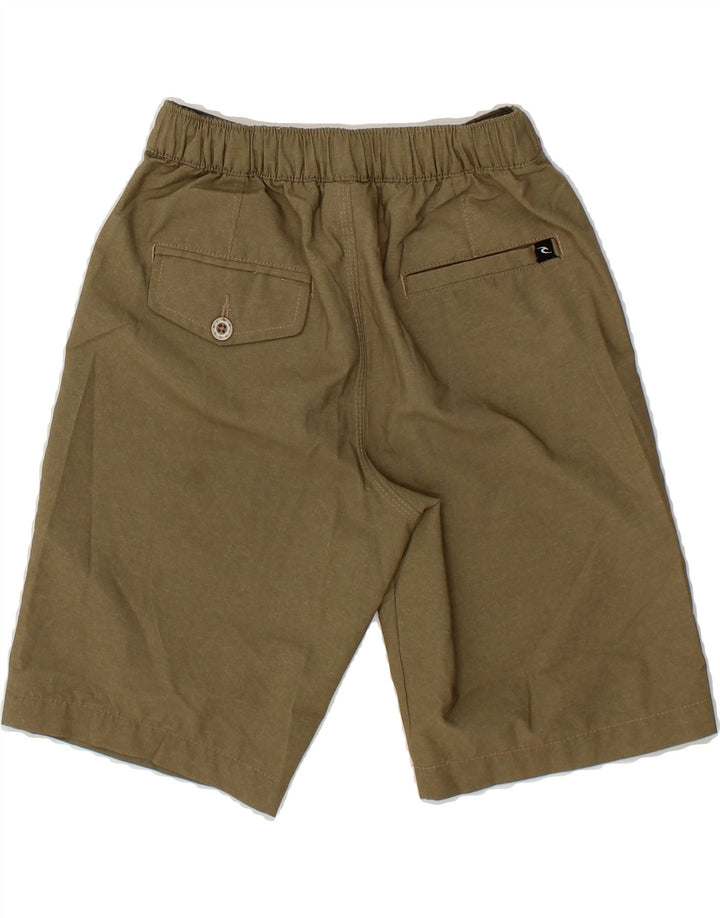 RIP CURL Womens Chino Shorts Small W24 Khaki Polyester Vintage Rip Curl and Second-Hand Rip Curl from Messina Hembry 
