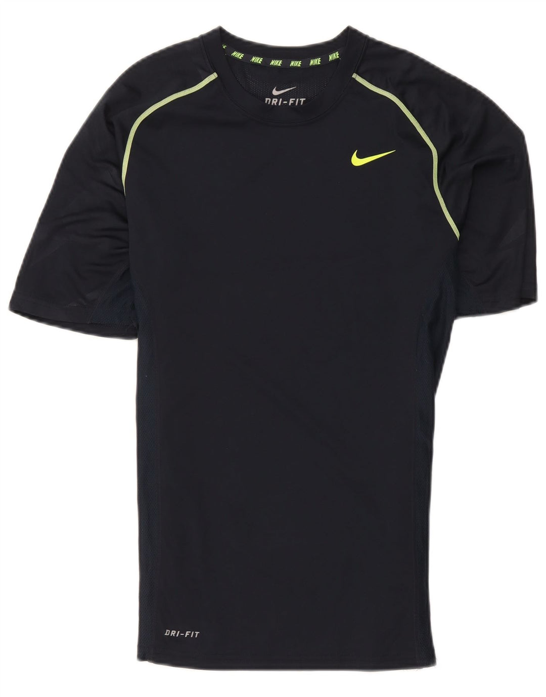 T-shirt Nike Dri Fit da uomo, piccola, in poliestere blu navy