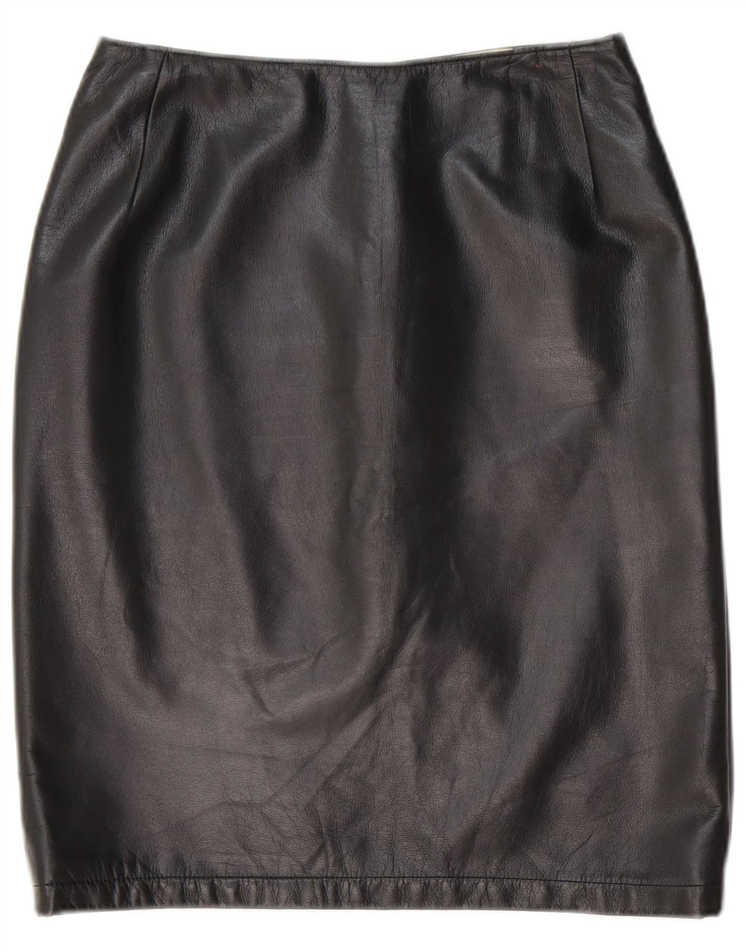Gonna in pelle da donna Gai Mattiolo W28 media nera