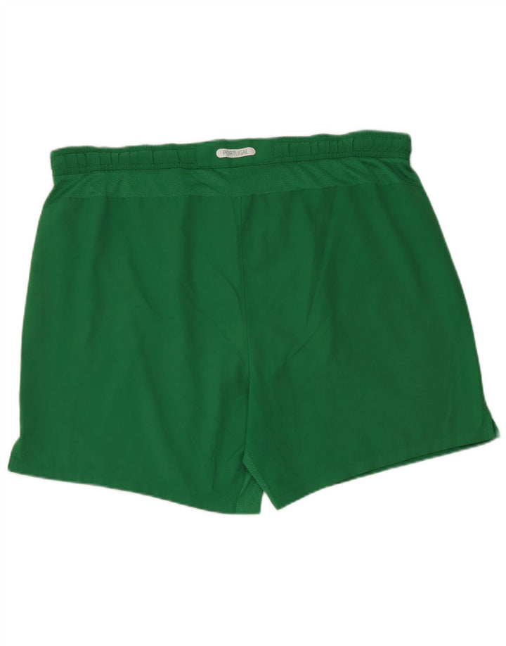 Pantaloncini sportivi da uomo Nike Portogallo, grandi, in poliestere verde