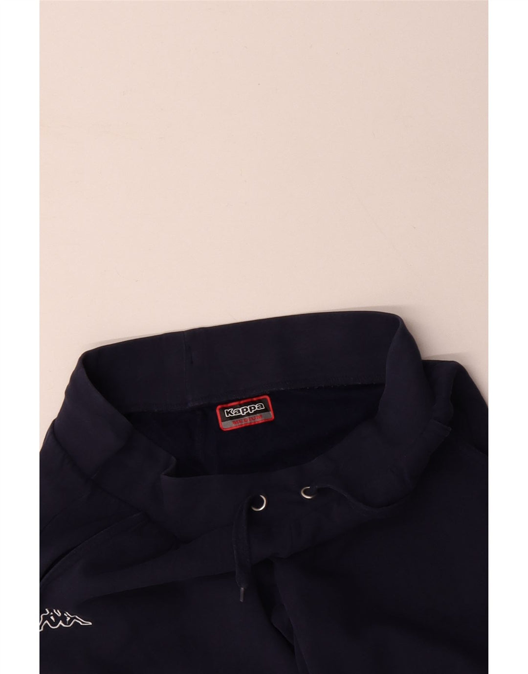 Pantaloni da tuta da donna KAPPA Joggers UK 14 Medio Blu Navy Cotone