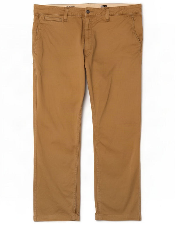 Levi's Pantaloni chino dritti da uomo W38 L27 Cotone beige