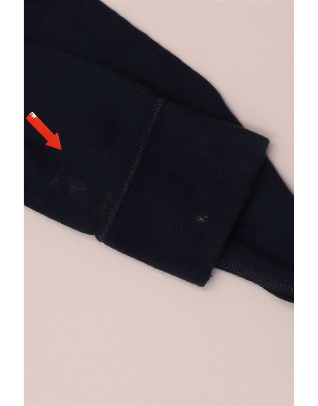 Top da uomo Superdry a maniche lunghe piccolo in cotone blu navy
