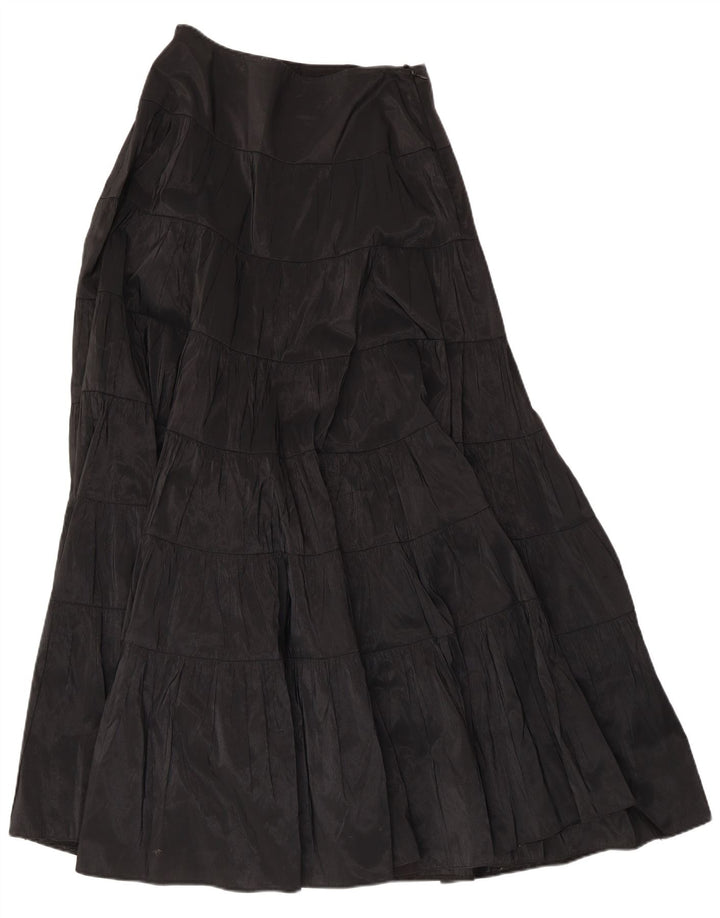 Gonna a strati maxi a vita alta da donna Murek W30 media nera